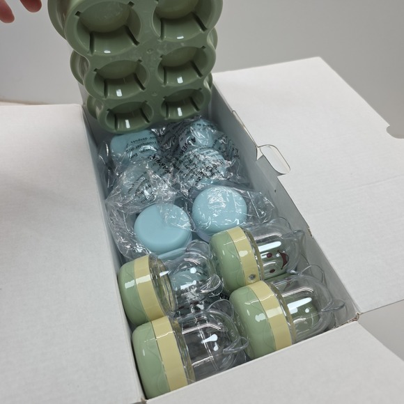 Nutribullet Baby Food Maker System NBY50100 Blue White 200W BPA Free New - Picture 4 of 4